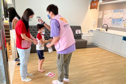 【龜山大華親子館】10月份假日館務志工